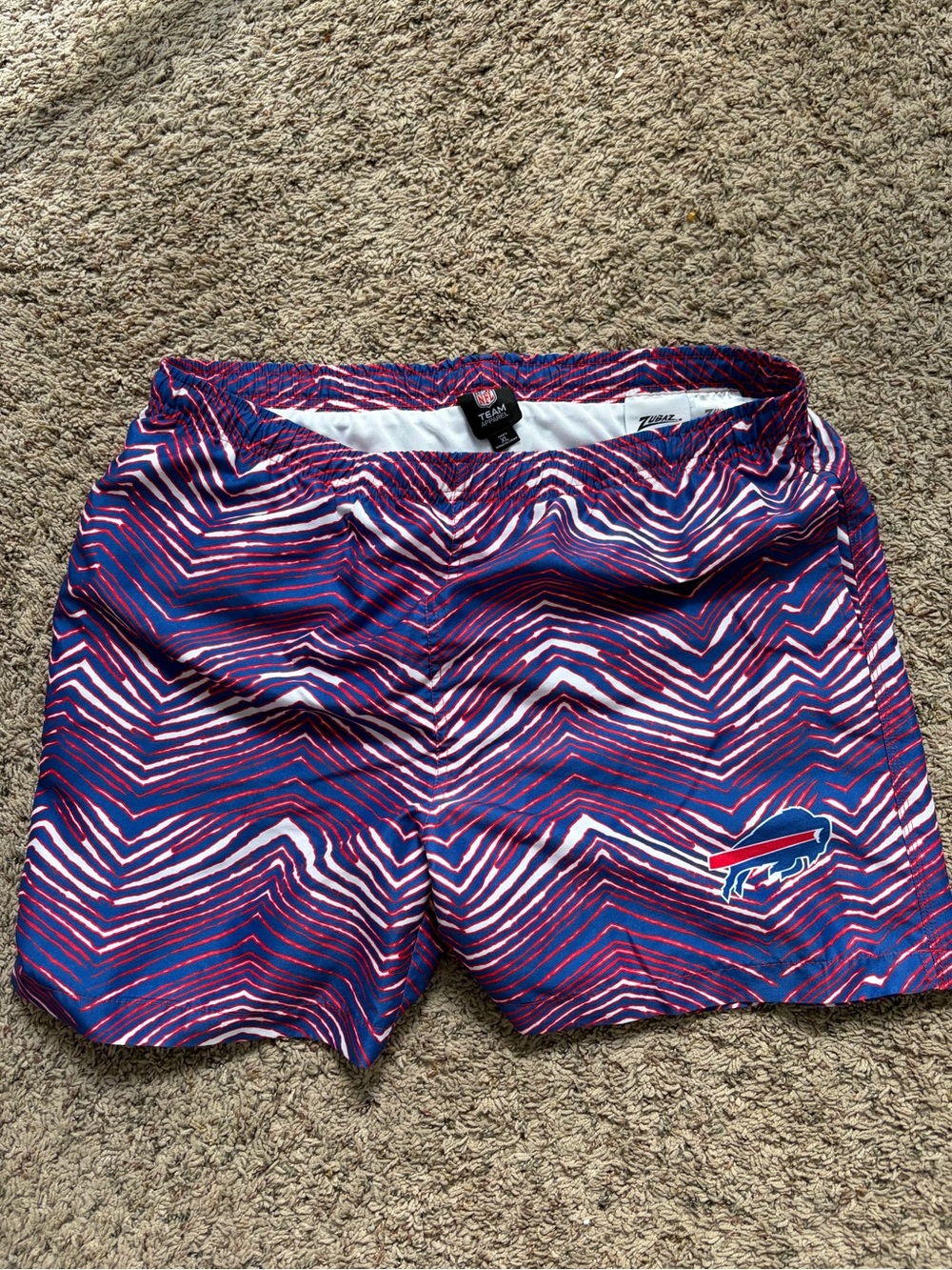 NFL Buffalo Bills Zubaz Swim Trunks